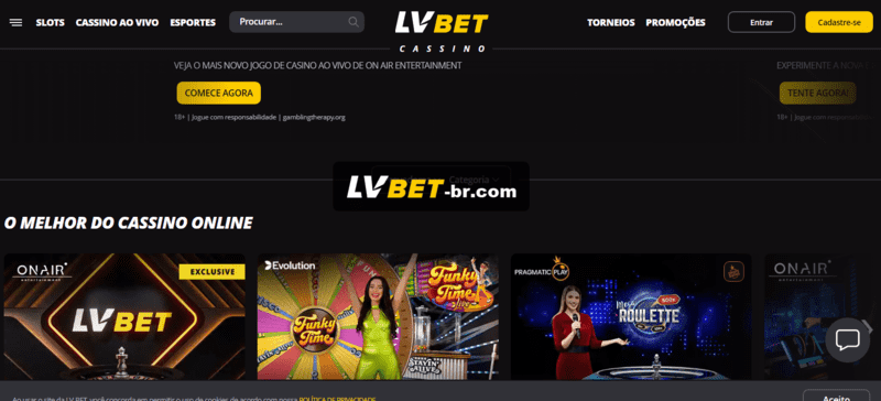 Bônus e promoções do cassino online LVbet