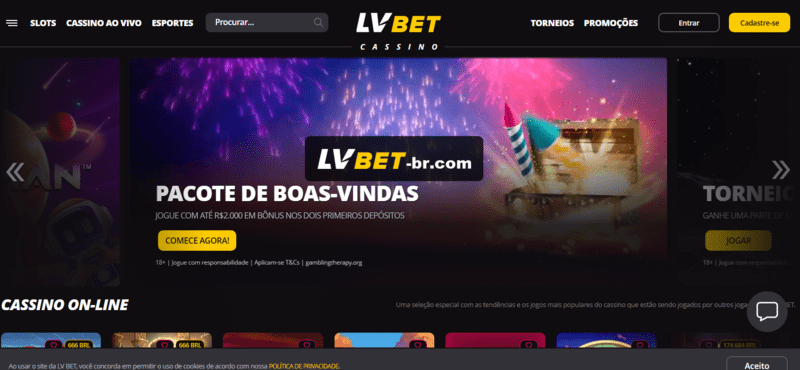 O Cassino LVbet é confiável e seguro